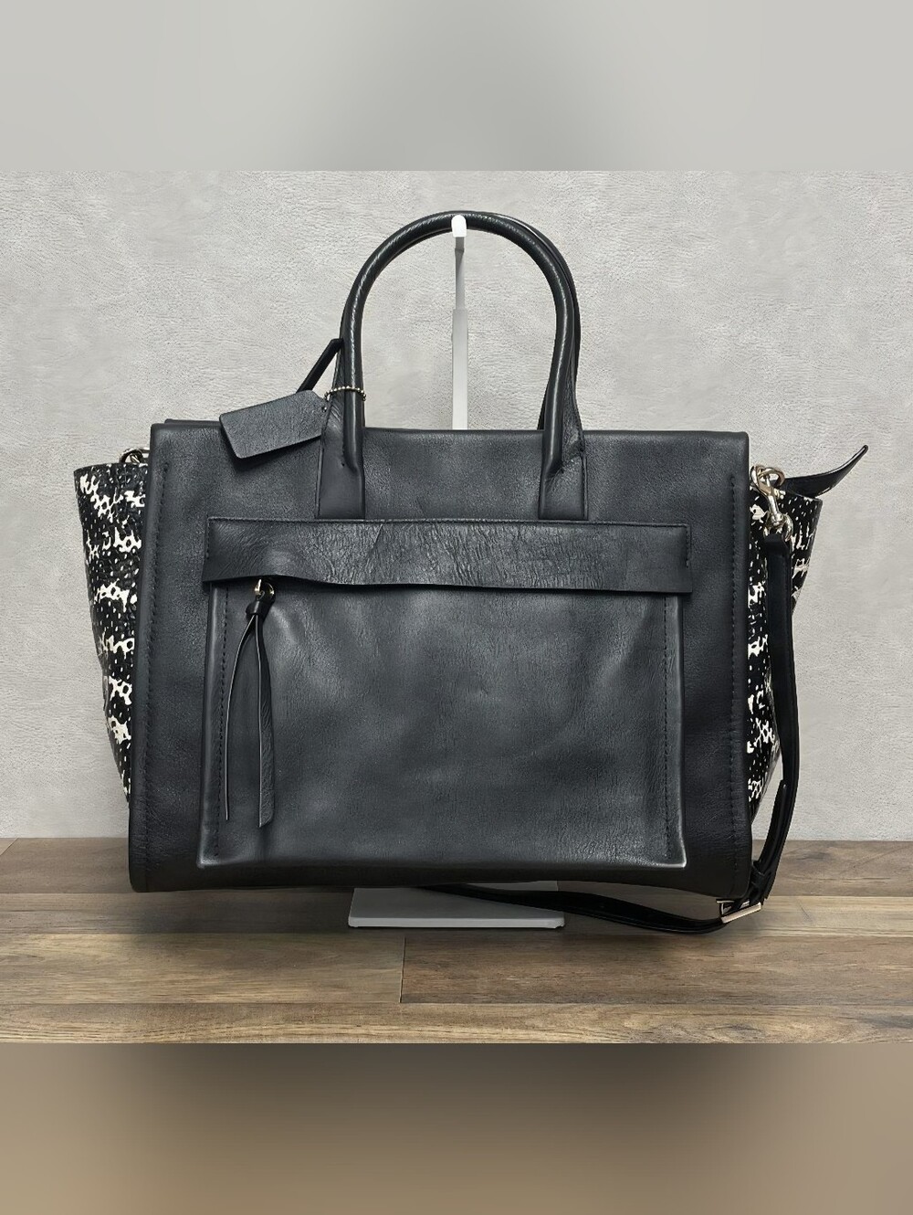Coach Bleecker Riley Python Satchel - Picture 2 of 7
